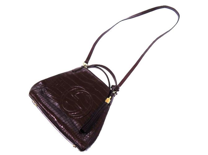 Borsa tote 2 in 1 Gucci Soho Porpora - vista 4