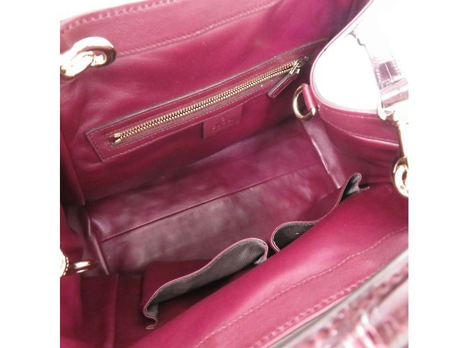 Borsa tote 2 in 1 Gucci Soho Porpora - vista 8