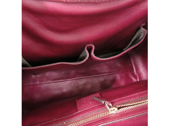 Borsa tote 2 in 1 Gucci Soho Porpora - vista 9
