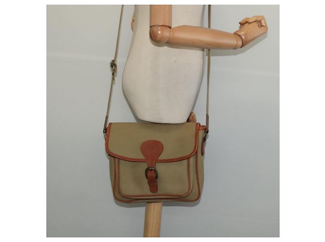 Autre Marque Bolsa de Ombro Burberrys em Lona Bege Auth bs28019 - vista 21