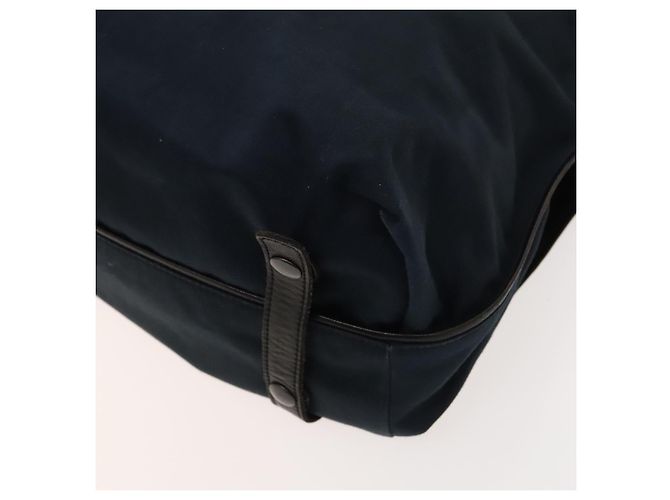Autre Marque Borsa a Spalla Bottega Veneta Cotone Blu Navy 113038 Auth 129164 - vista 16