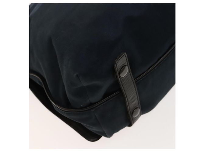 Autre Marque Borsa a Spalla Bottega Veneta Cotone Blu Navy 113038 Auth 129164 - vista 17