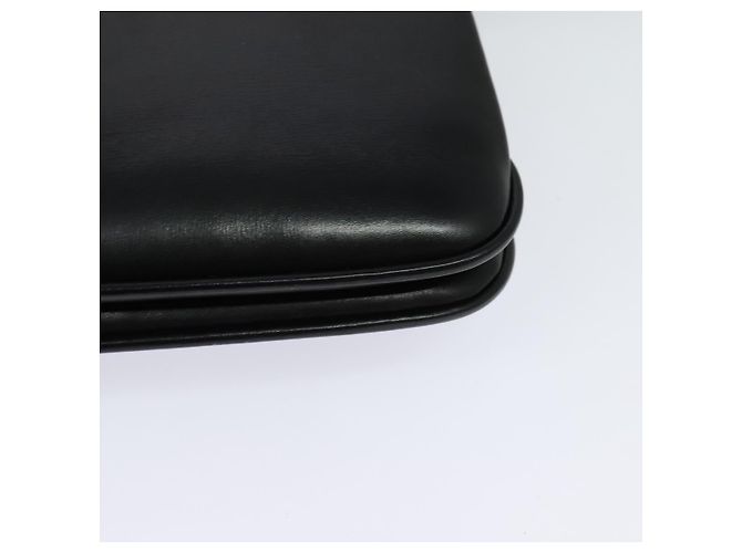 BALLY Borsa a Spalla in Pelle Nera e Oro Auth ep9750 Nero D'oro - vista 16