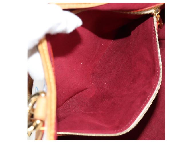 LOUIS VUITTON Monogramm Multicolor Annie MM Tote Bag Weiß M40307 LV Auth 122879V - Ansicht 25