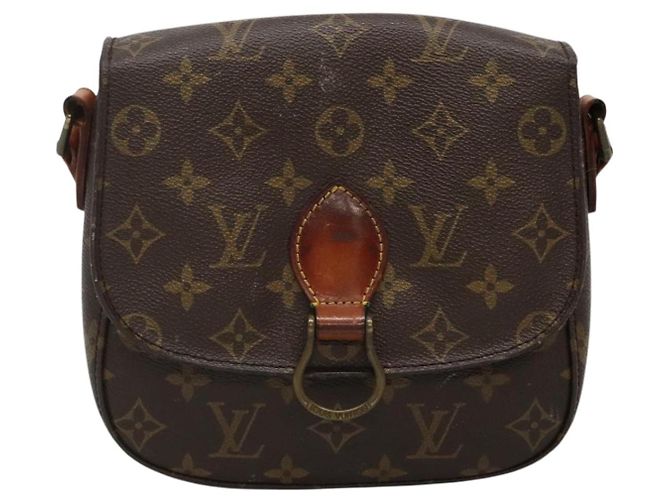 LOUIS VUITTON Borsa a Spalla Monogram Saint Cloud MM M51243 LV Auth 132152 Monogramma - vista 13
