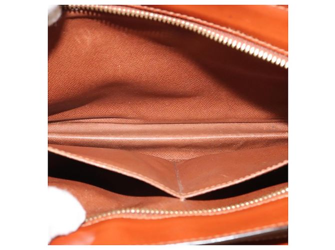 LOUIS VUITTON Clutch Angian Epi Marrone M52113 LV Auth 131458 - vista 10