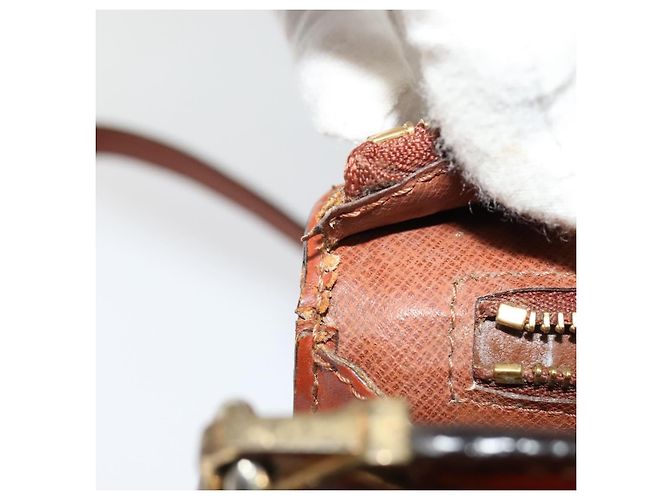 LOUIS VUITTON Clutch Angian Epi Marrone M52113 LV Auth 131458 - vista 11