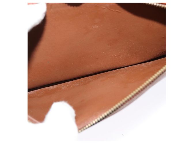 LOUIS VUITTON Clutch Angian Epi Marrone M52113 LV Auth 131458 - vista 25