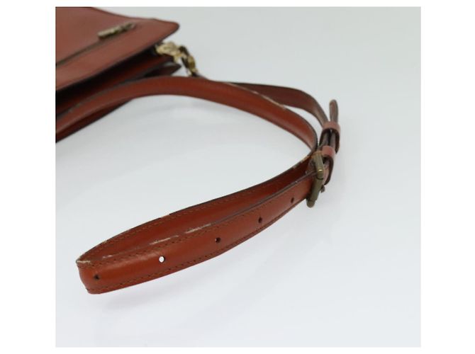 LOUIS VUITTON Clutch Angian Epi Marrone M52113 LV Auth 131458 - vista 7