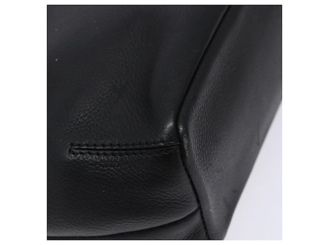 Borsa a Spalla LOEWE in Pelle Nera Argento Auth gh471 Nero - vista 16