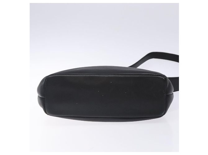 Borsa a Spalla LOEWE in Pelle Nera Argento Auth gh471 Nero - vista 5