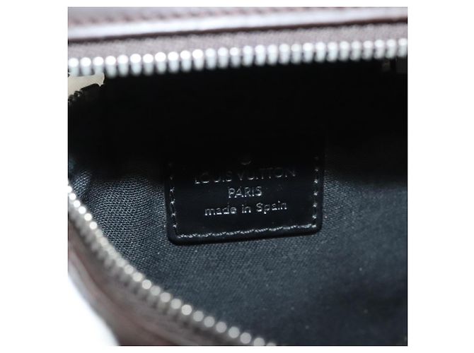 LOUIS VUITTON Pochette Ray in Pizzo Monogram Marrone M46550 LV Auth BA3945 - vista 18