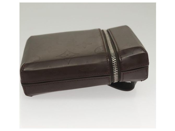 LOUIS VUITTON Pochette Ray in Pizzo Monogram Marrone M46550 LV Auth BA3945 - vista 3