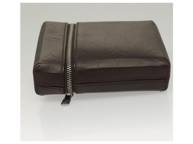 LOUIS VUITTON Pochette Ray in Pizzo Monogram Marrone M46550 LV Auth BA3945 - vista 4
