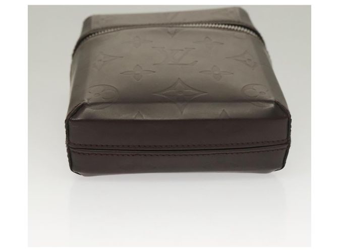 LOUIS VUITTON Pochette Ray in Pizzo Monogram Marrone M46550 LV Auth BA3945 - vista 5