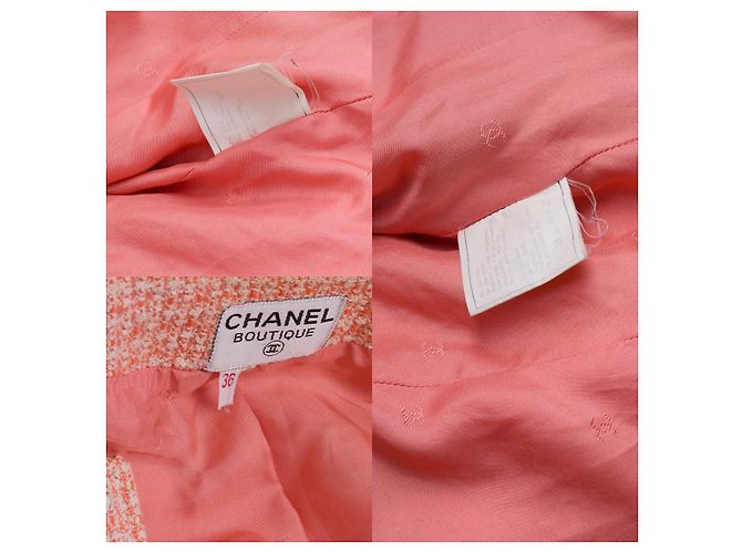 Prenda CHANEL en Tweed Rosa - 102754 - vista 5