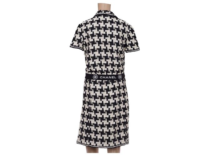 Prenda CHANEL en Tweed Blanco - 102753 - vista 3