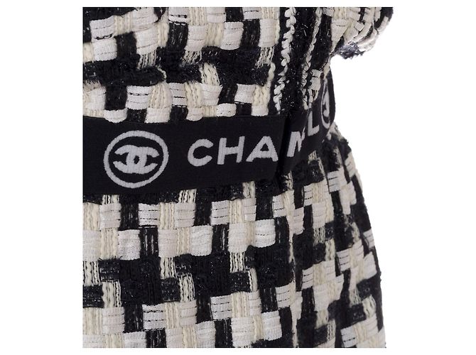 Prenda CHANEL en Tweed Blanco - 102753 - vista 7