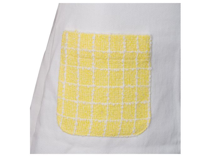 Ropa CHANEL en Tweed Amarillo - 102755 - vista 5