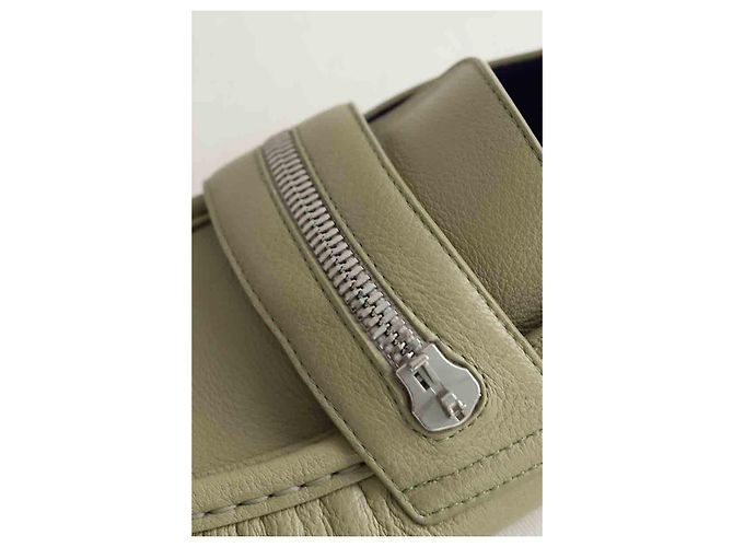 Burberry Mocassini in pelle beige - vista 4