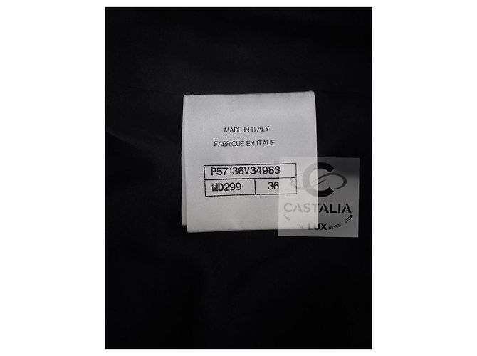 Chanel Schwarze Tweedjacke Georgia Jagger Style 36 FR - Ansicht 17