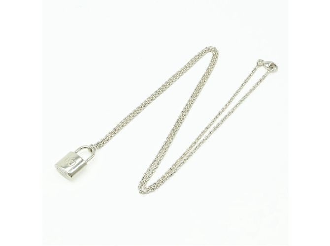 Collana Louis Vuitton Silver Lockit UNICEF Argento - vista 3