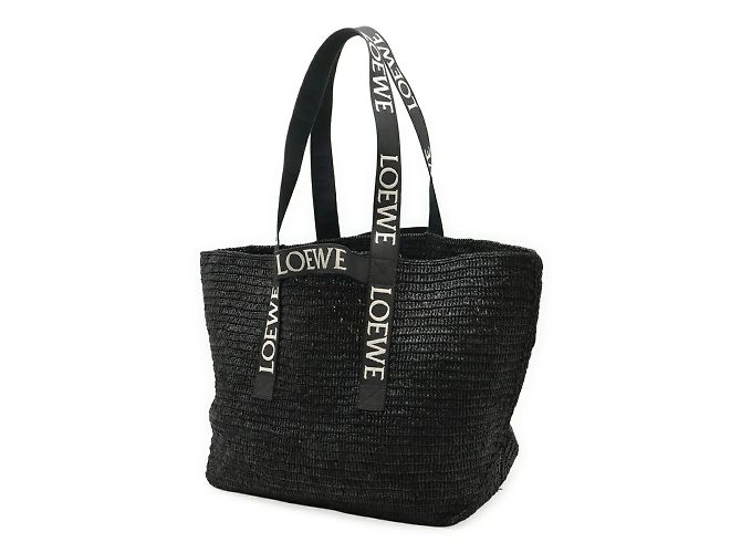 Borsa a spalla pieghevole Loewe Nero - vista 3