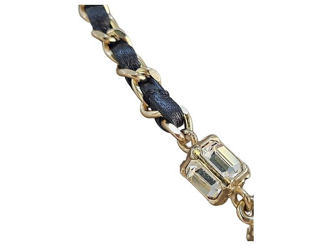 Collar Chanel Dorado - vista 4