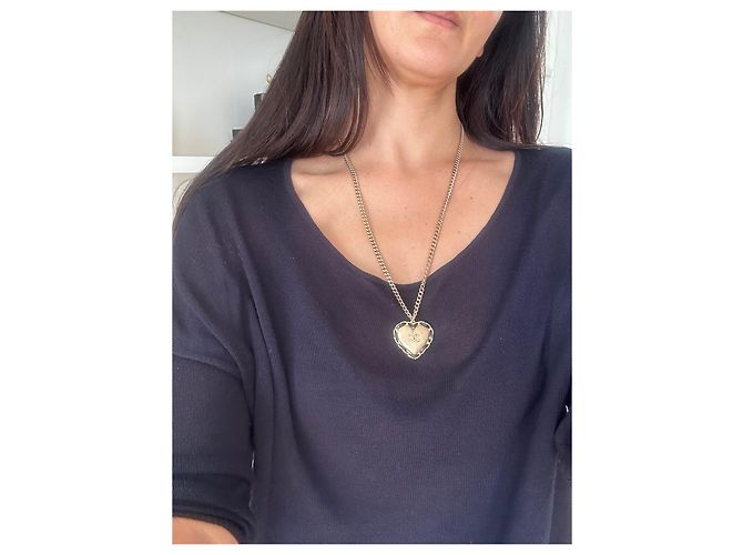 Collar Chanel Dorado - vista 11