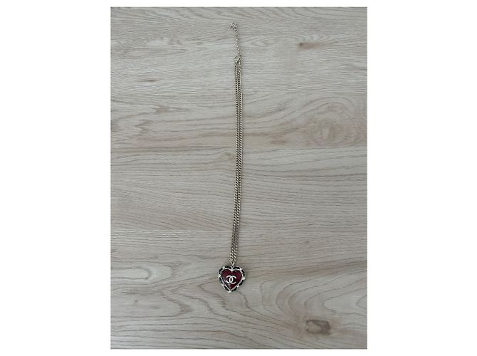 Collar Chanel Dorado - vista 2