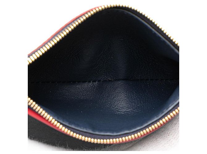 Cartera Capucines de cuero Taurillon Louis Vuitton Azul - vista 9