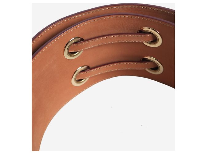 Jimmy Choo Lila Schlangen-Effekt Gürtel - Ansicht 5