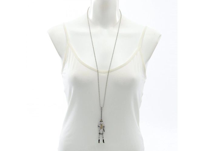 Collana Mademoiselle CHANEL Argento - vista 6