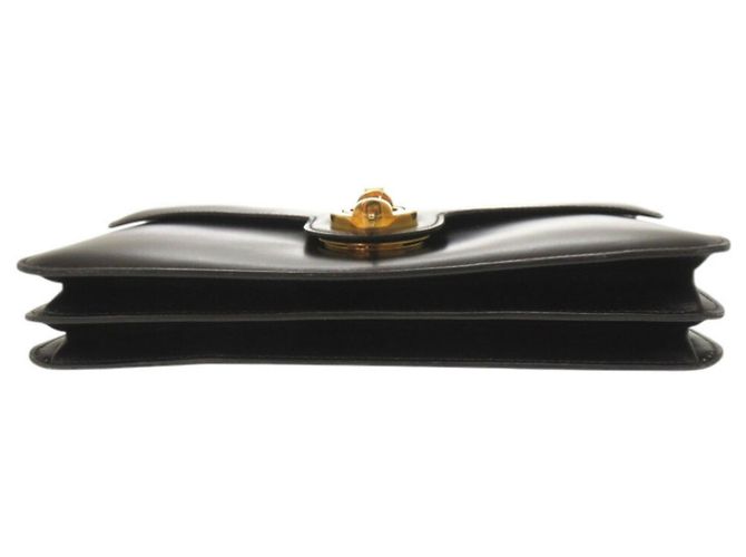 Borsa in pelle nera Hermès Nero - vista 5