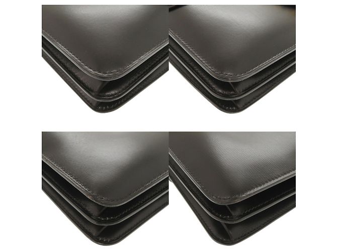Borsa in pelle nera Hermès Nero - vista 6