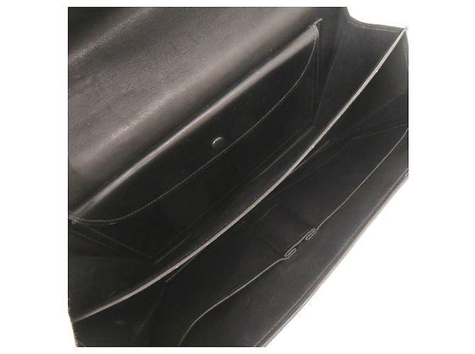 Borsa in pelle nera Hermès Nero - vista 7