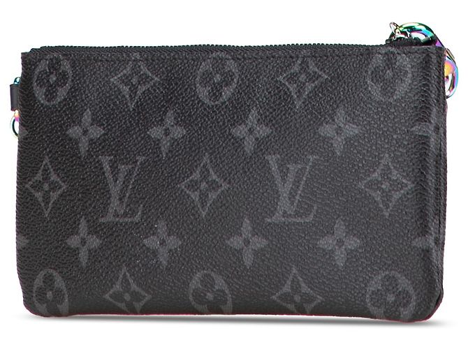 Louis Vuitton Black Monogram Eclipse Flash Fragment iPhone-Hülle Schwarz - Ansicht 2