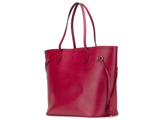 Louis Vuitton Neverfull MM in Epi rosa - vista 2