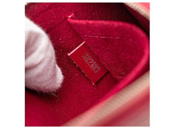 Louis Vuitton Neverfull MM in Epi rosa - vista 6