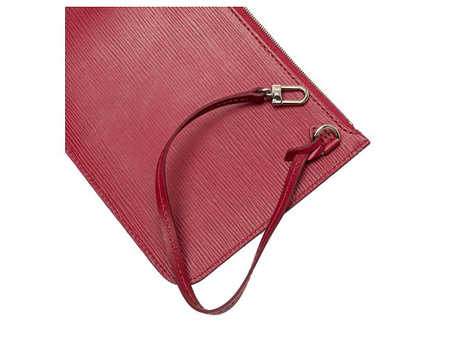 Louis Vuitton Neverfull MM in Epi rosa - vista 9