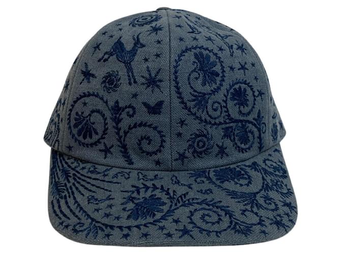 Hermès Cappello Hermes Orpheus Serie Blue Jean - vista 2