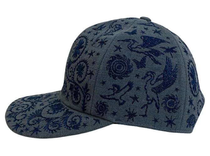 Hermès Cappello Hermes Orpheus Serie Blue Jean - vista 3