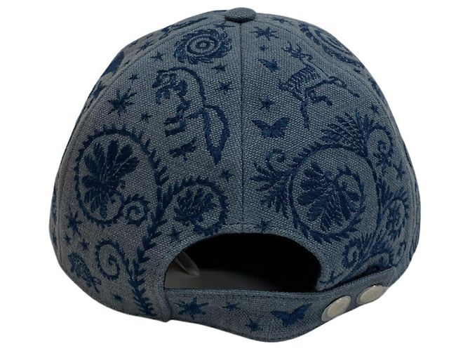 Hermès Cappello Hermes Orpheus Serie Blue Jean - vista 4