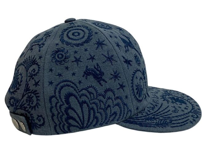 Hermès Cappello Hermes Orpheus Serie Blue Jean - vista 5