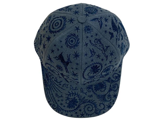 Hermès Cappello Hermes Orpheus Serie Blue Jean - vista 6