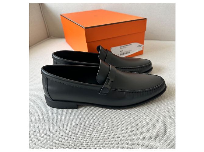 Hermès Hermes moccasins Noir - vue 2