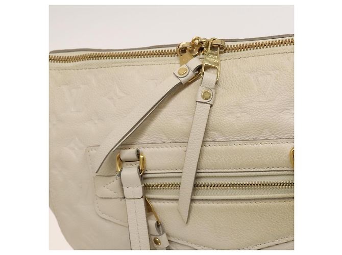 LOUIS VUITTON Borsa Monogram Empreinte Lumineuse PM 2way Bianca M93411 Auth 130404 Bianco - vista 10