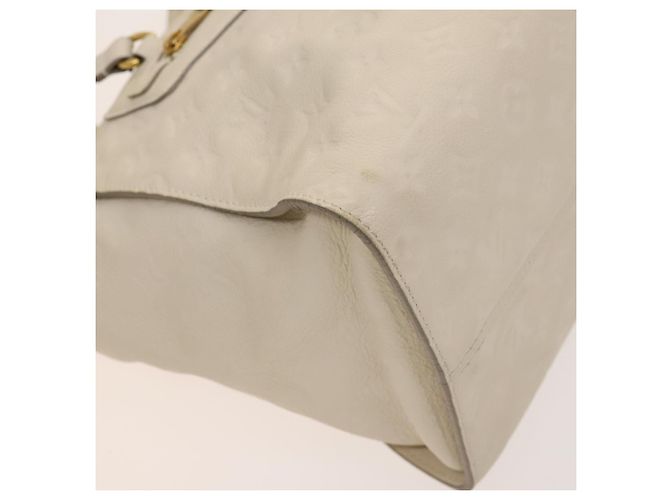 LOUIS VUITTON Borsa Monogram Empreinte Lumineuse PM 2way Bianca M93411 Auth 130404 Bianco - vista 14