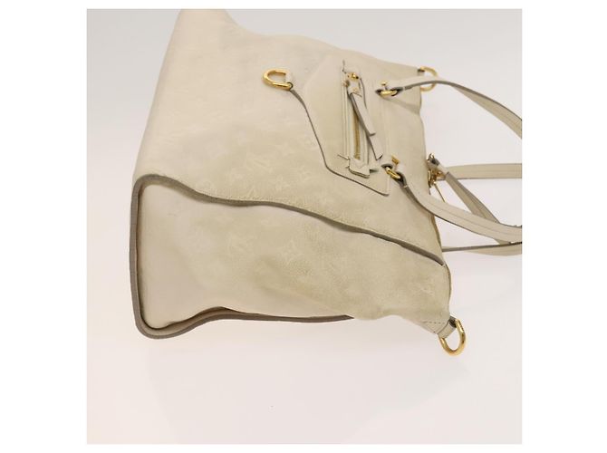 LOUIS VUITTON Borsa Monogram Empreinte Lumineuse PM 2way Bianca M93411 Auth 130404 Bianco - vista 3