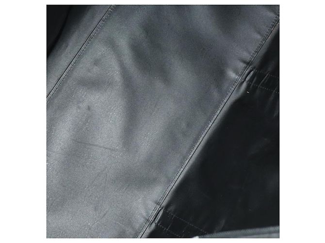 Borsa a spalla MCM Vicetos Logogram Nylon 2way Nero Oro Auth 128228 D'oro - vista 11
